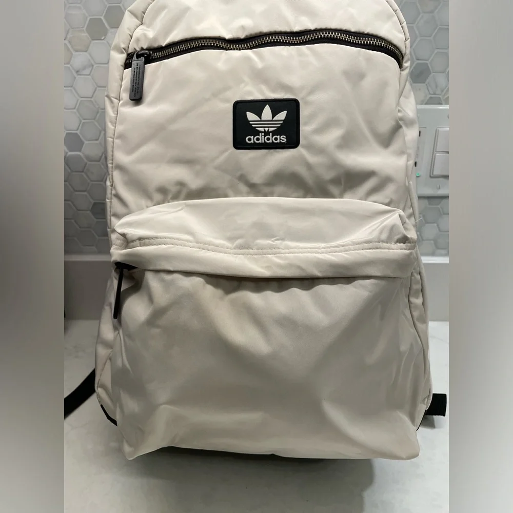 Adidas National Backpack Beige - Picture 3 of 12